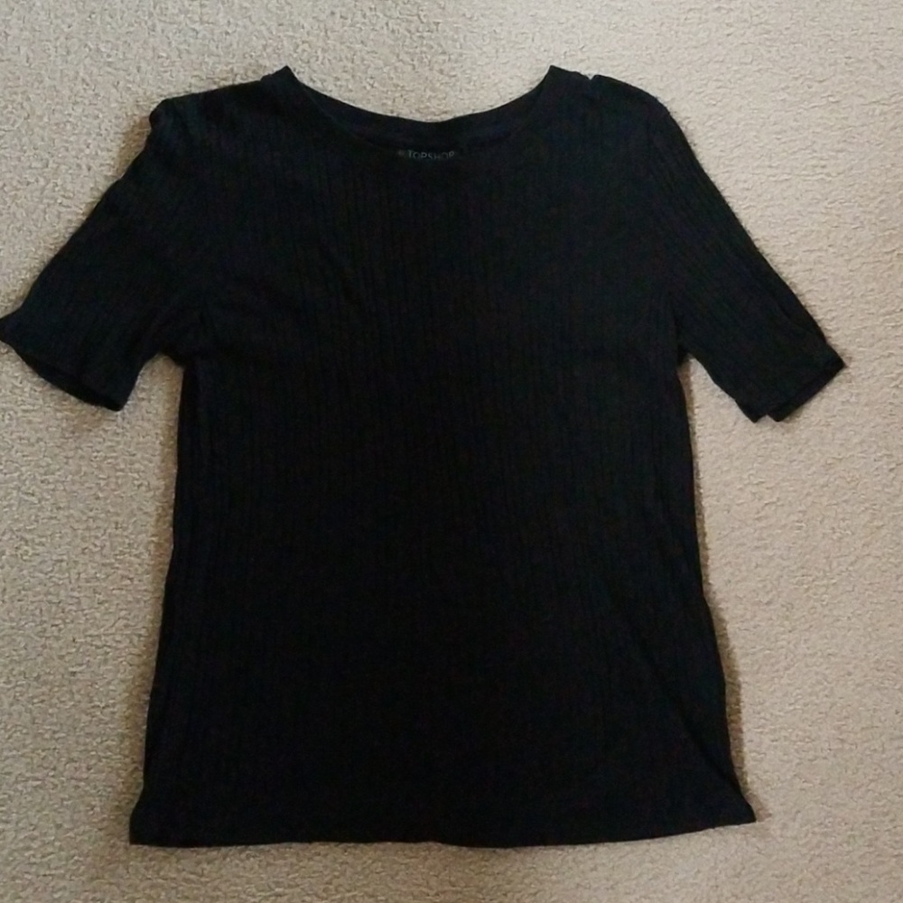TOPSHOP ribbed t-shirt